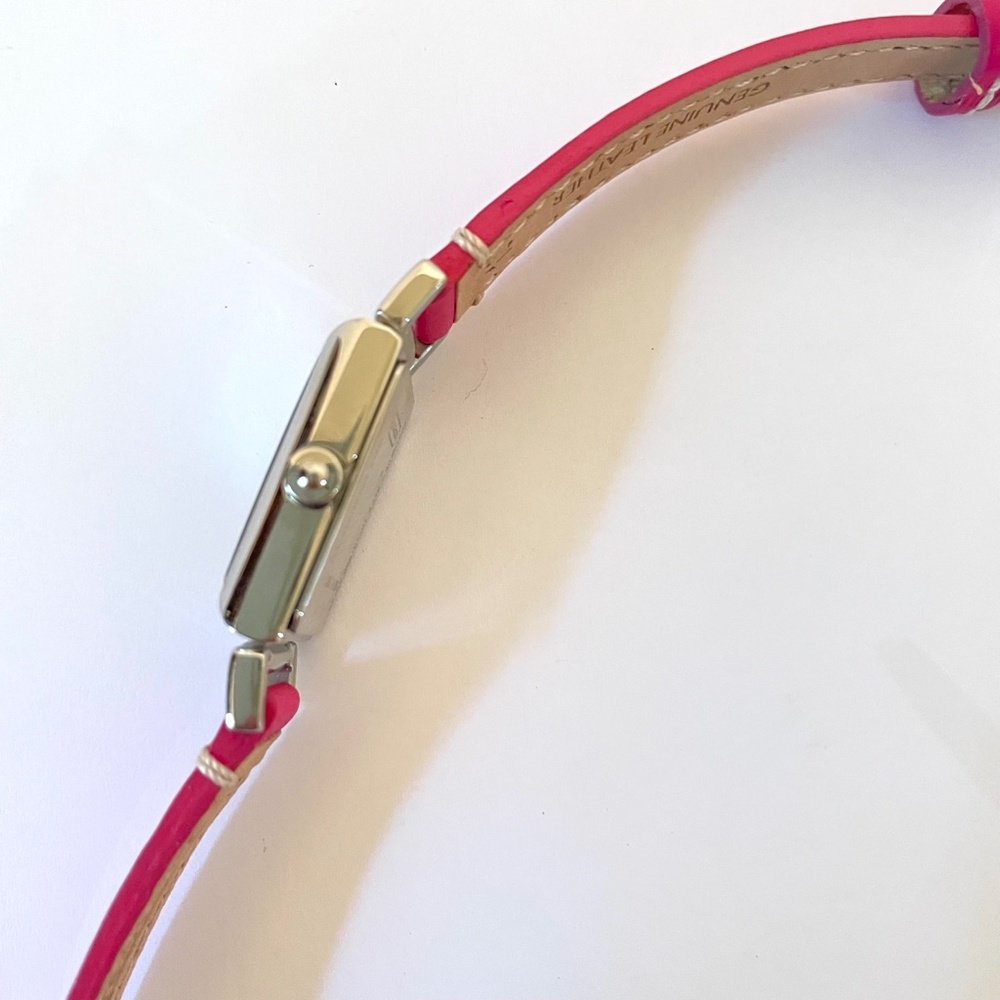 NEW Coach Madison Double Strap Stainless Steel Pink Leather Watch - Picture 11 of 14